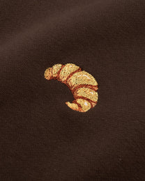 Croissant Soft Sweatshirt Brown