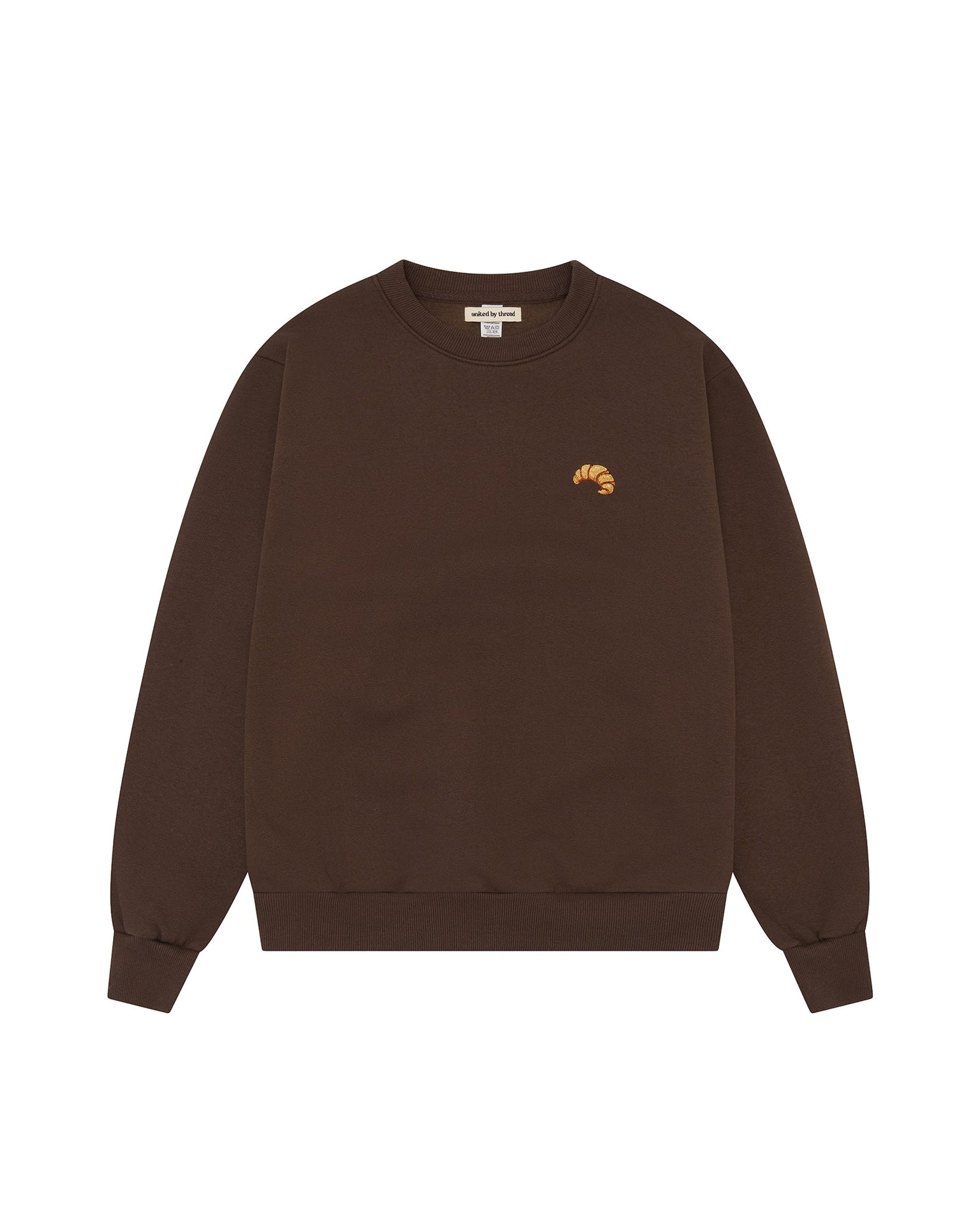 Croissant Soft Sweatshirt Brown