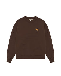 Croissant Soft Sweatshirt Brown
