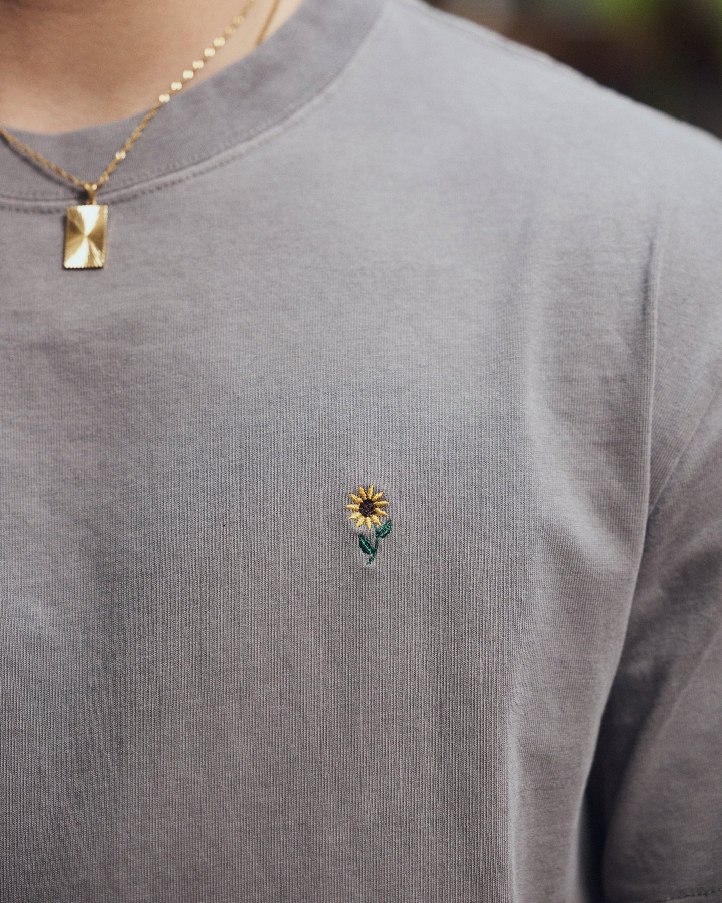 Cropped Sunflower T-Shirt