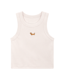 Dachshund Crop Top