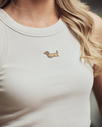 Dachshund Crop Top