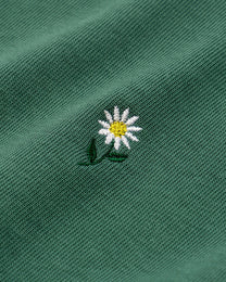 Daisy Cropped T-Shirt Green