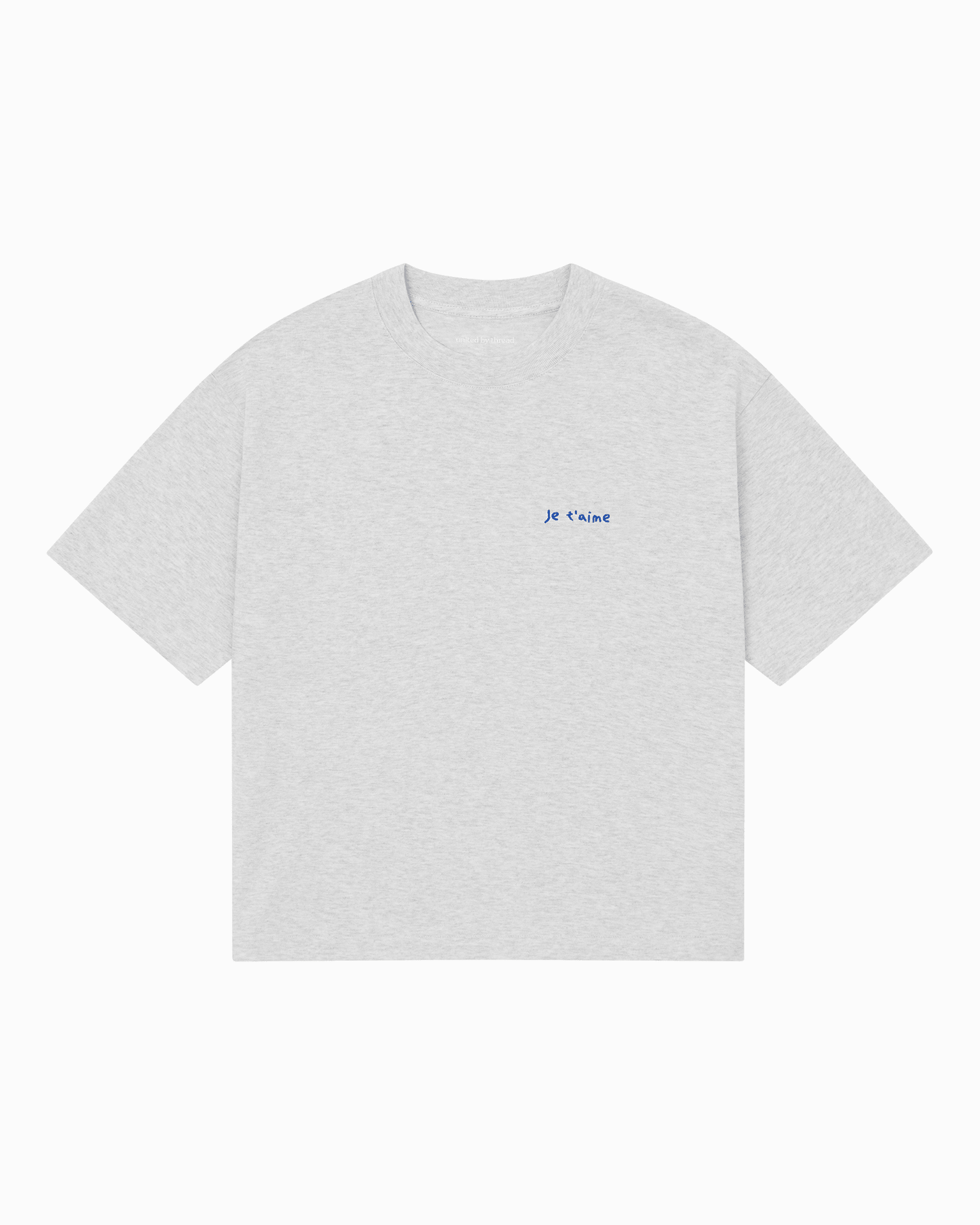 Je t'aime Cropped T-Shirt Heather