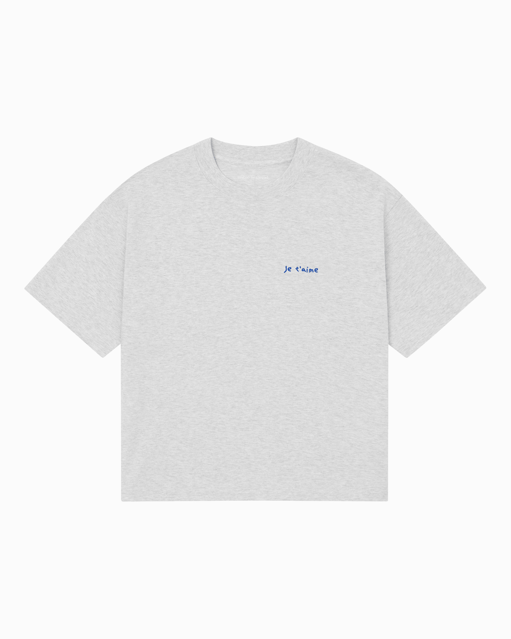 Je t'aime Cropped T-Shirt Heather