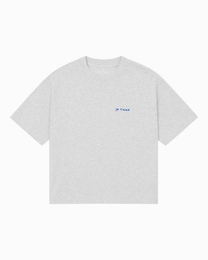 Je t'aime Cropped T-Shirt Heather