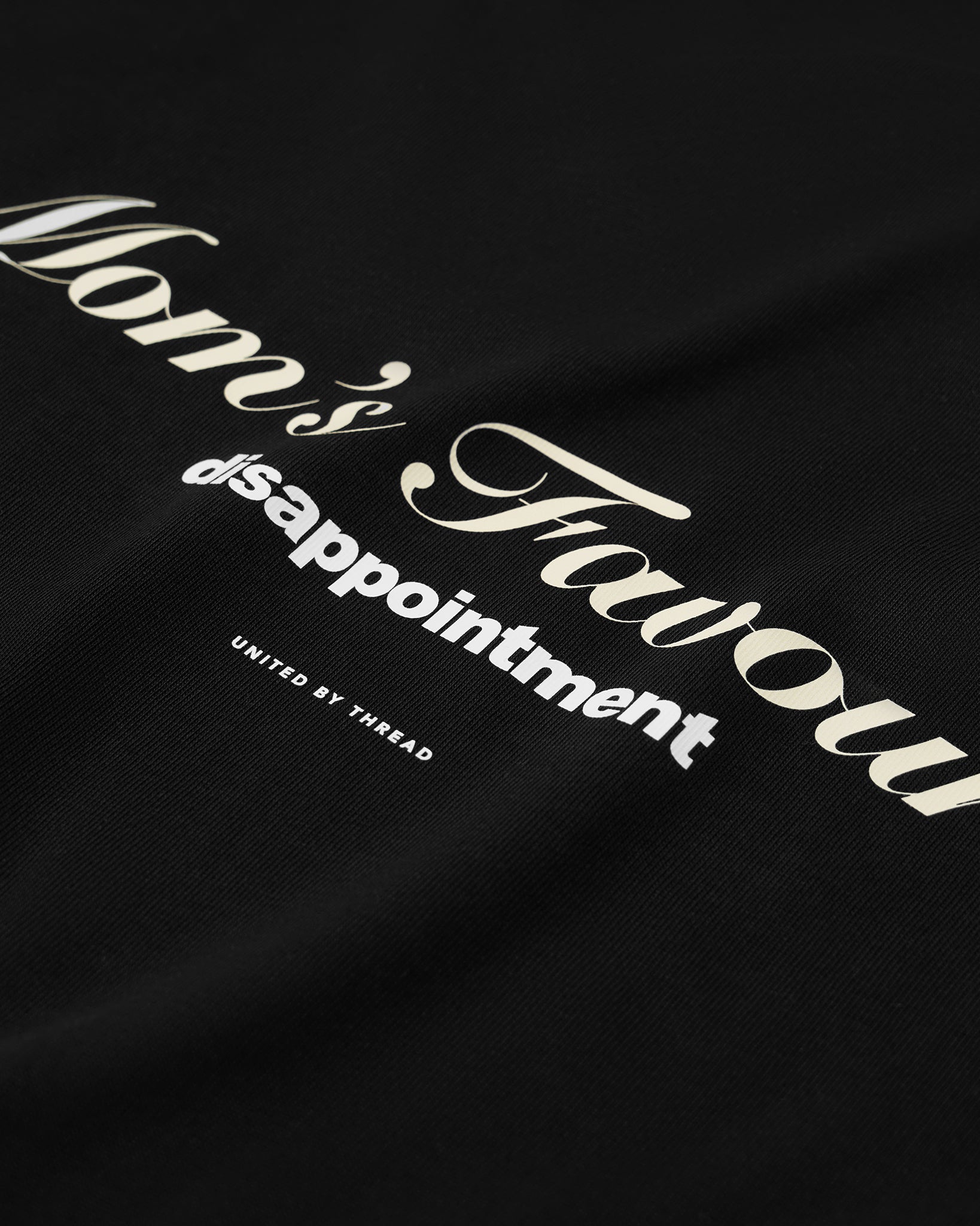 Mom&#39;s Favourite T-Shirt - Black