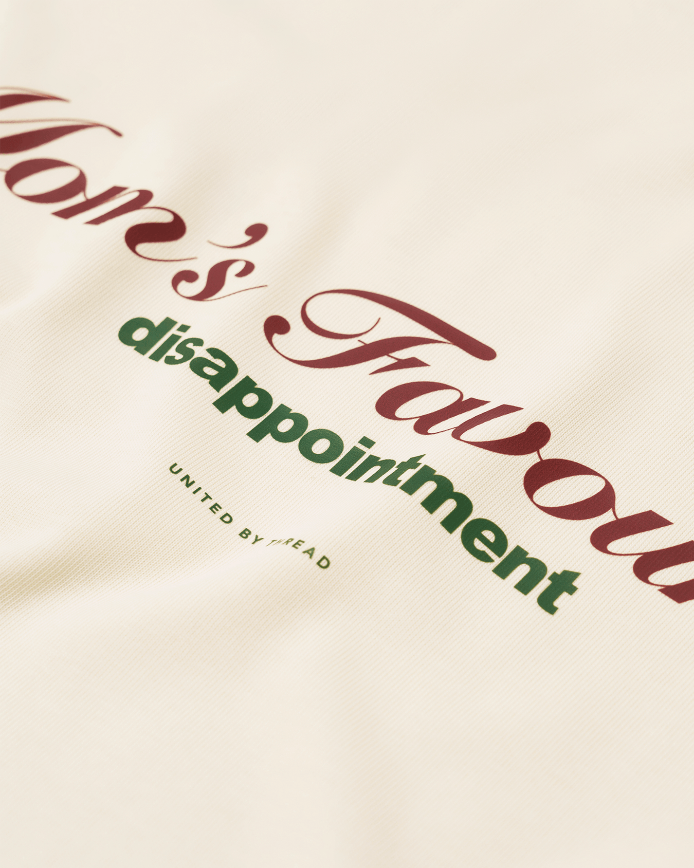 Mom&#39;s Favourite T-Shirt - Cream