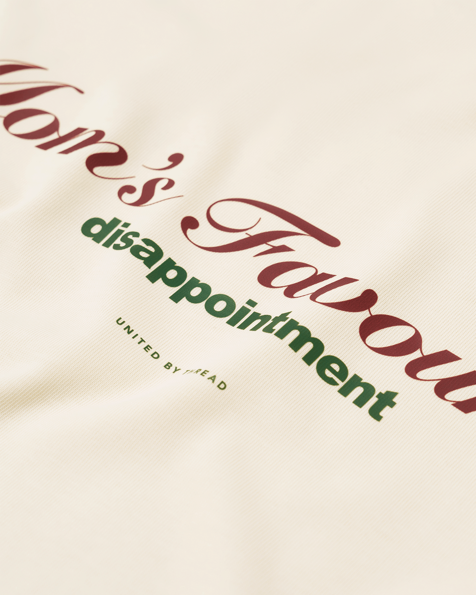 Mom&#39;s Favourite T-Shirt - Cream