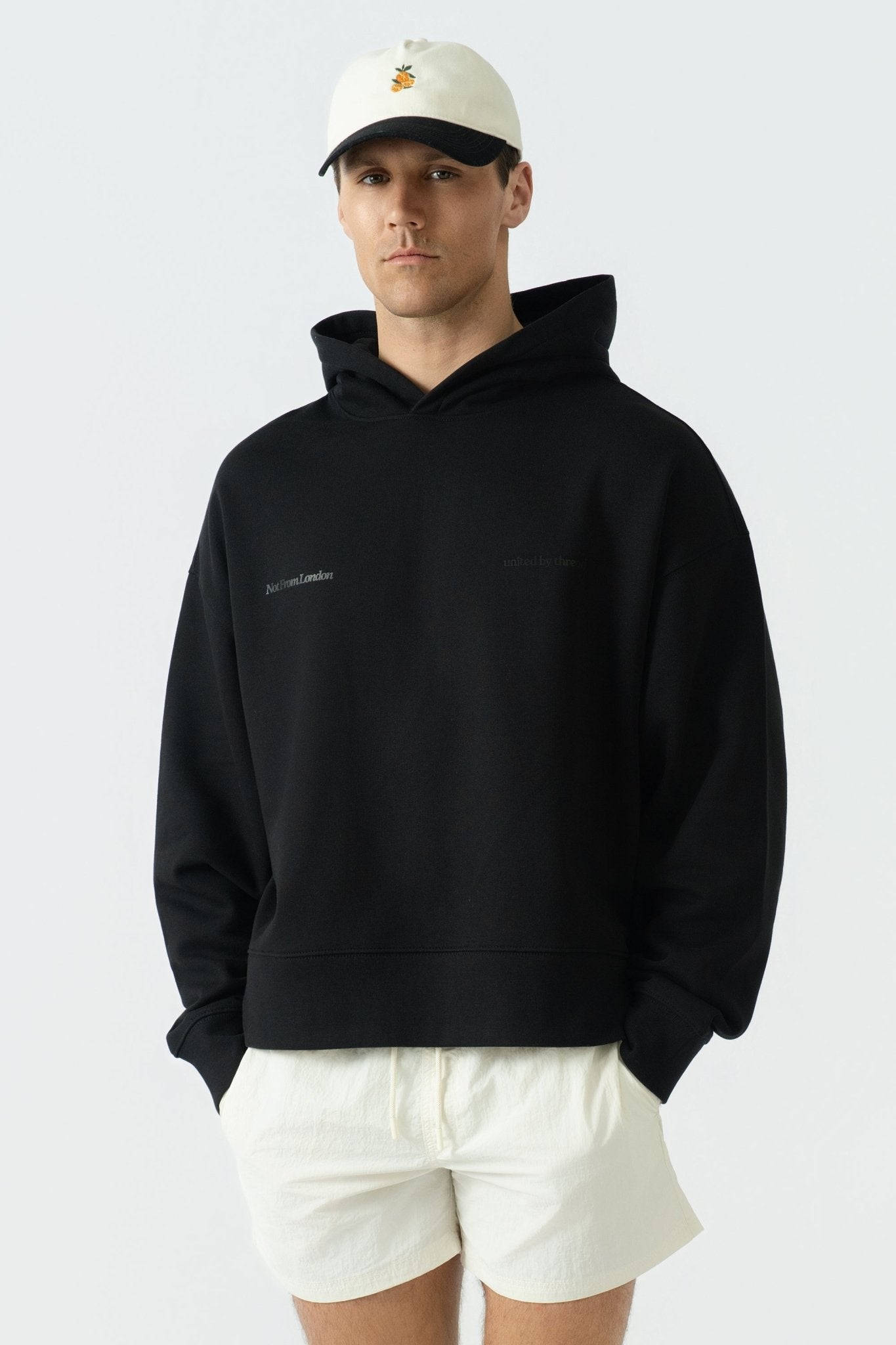 Not From London Hoodie Black