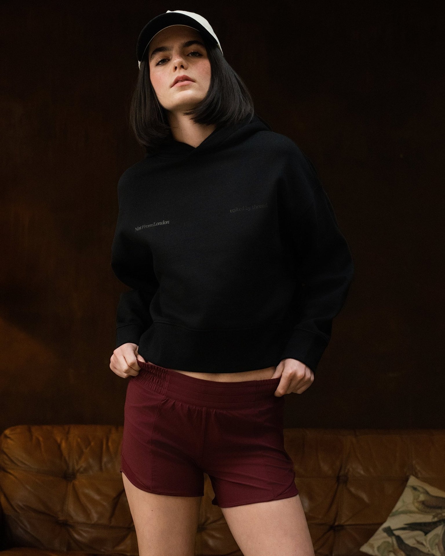 Not From London Hoodie Black