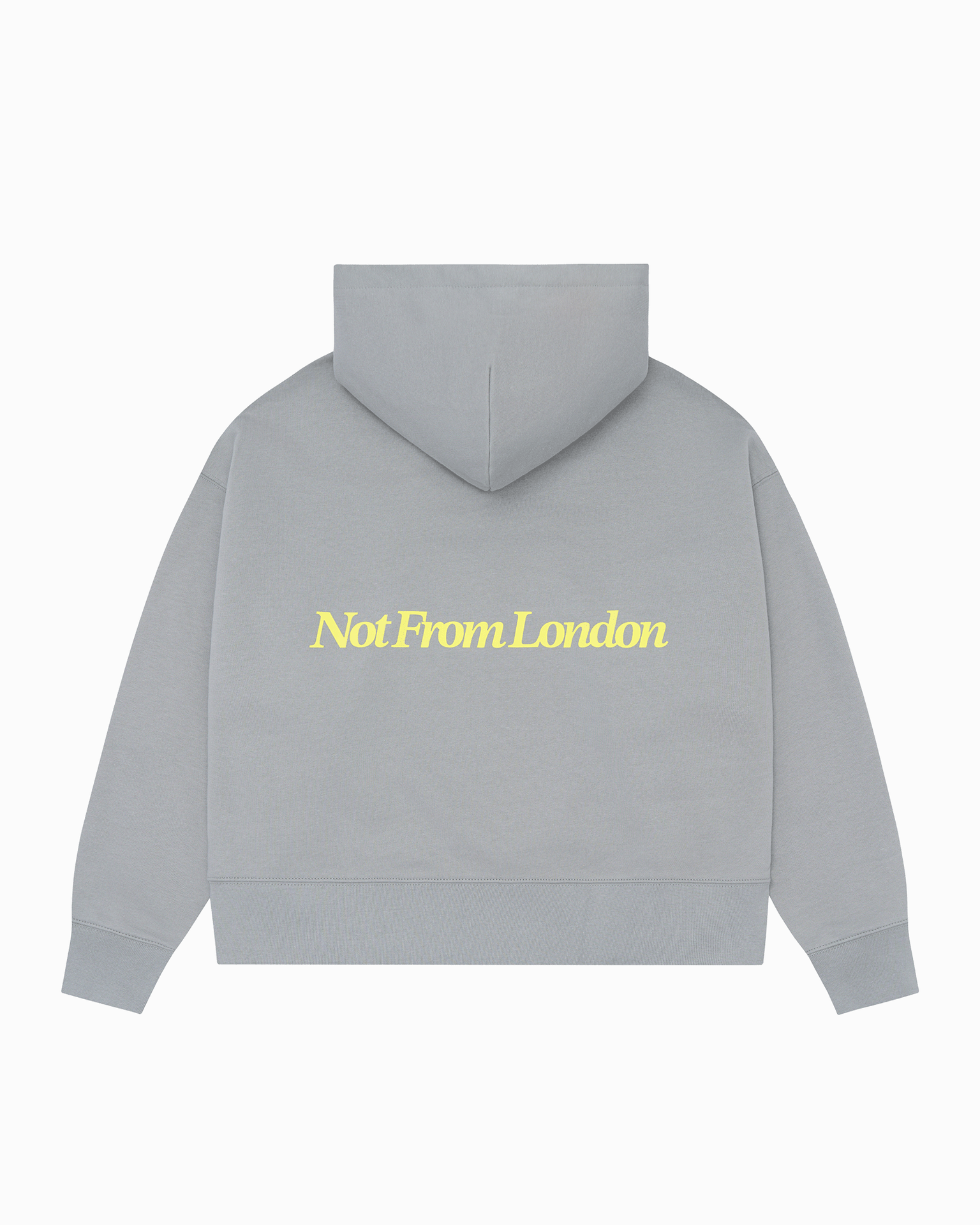 Not From London Hoodie Grey
