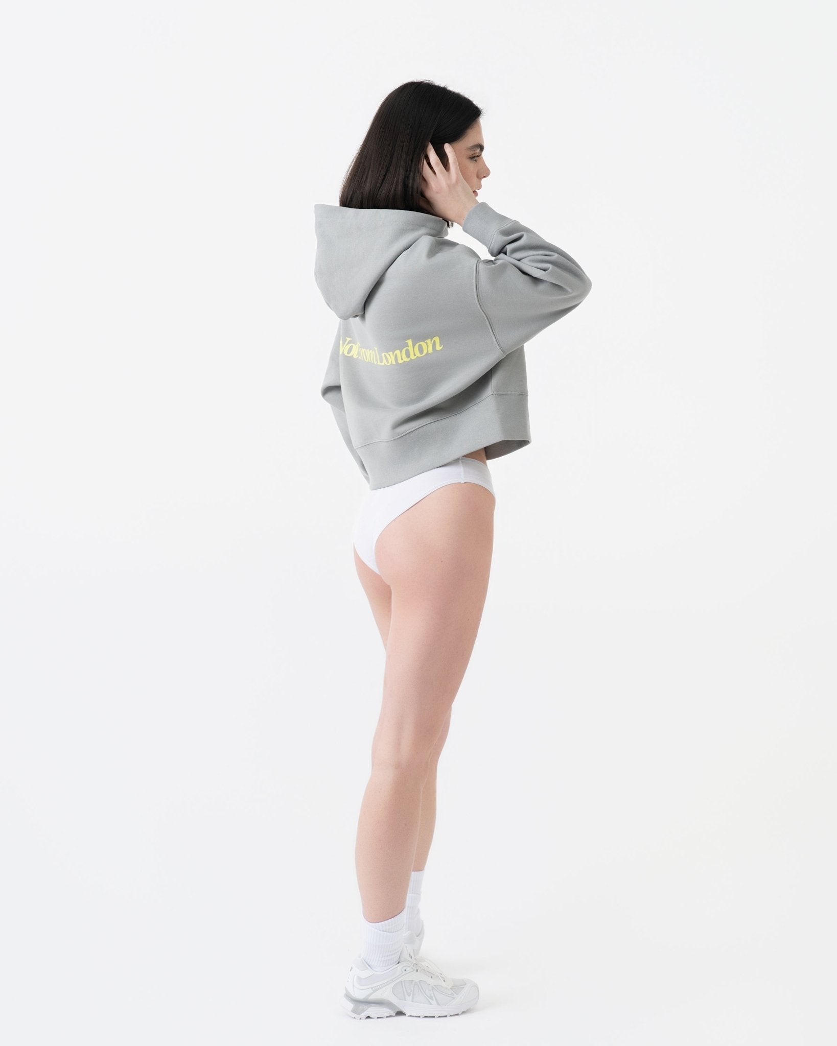 Not From London Hoodie Grey