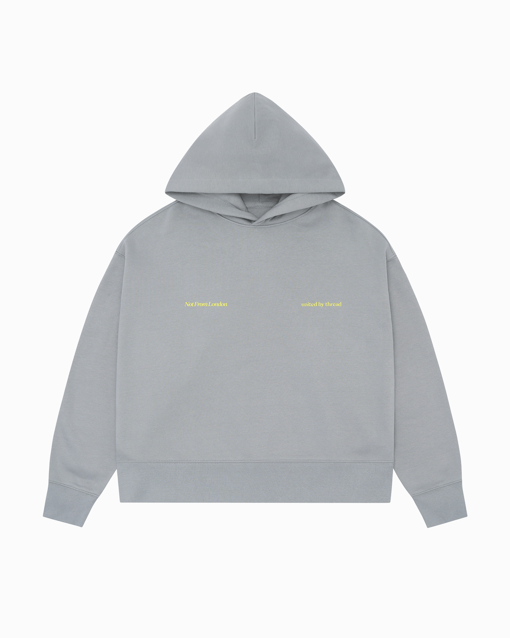 Not From London Hoodie Grey