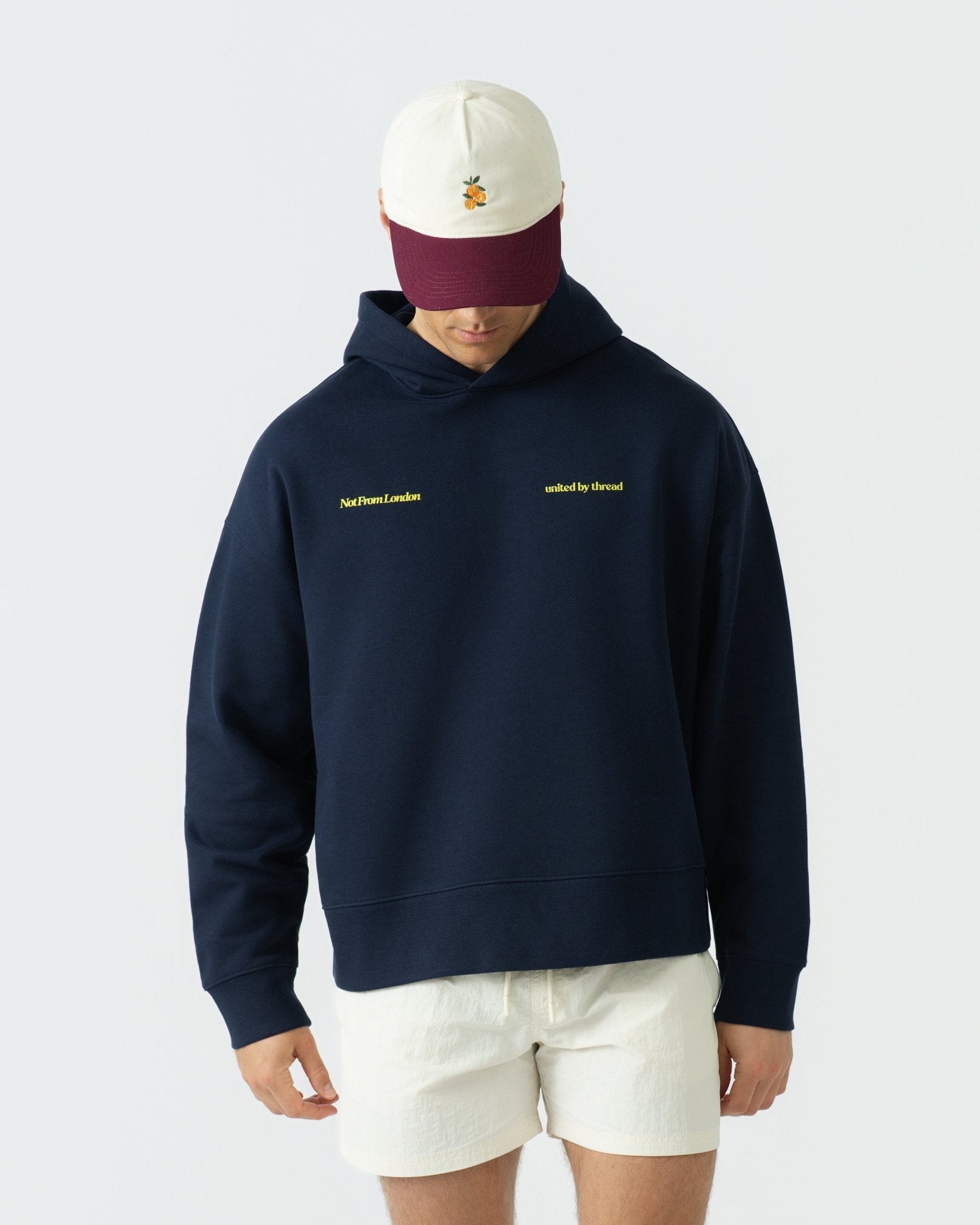 Not From London Hoodie Navy