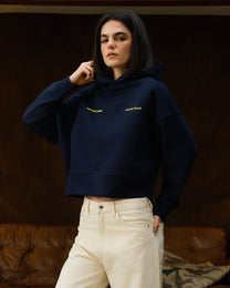 Not From London Hoodie Navy