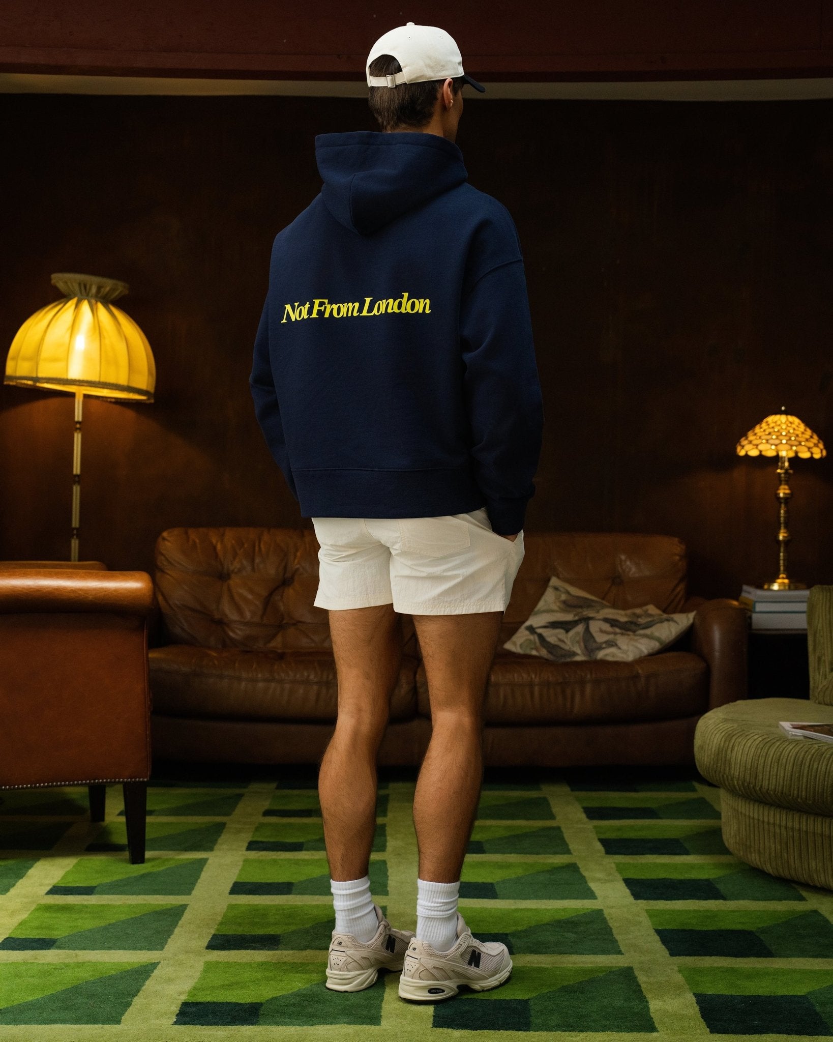 Not From London Hoodie Navy