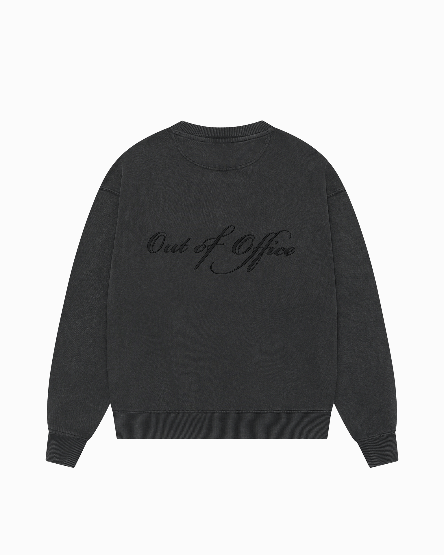 Out of Office Athleisure Crewneck Black