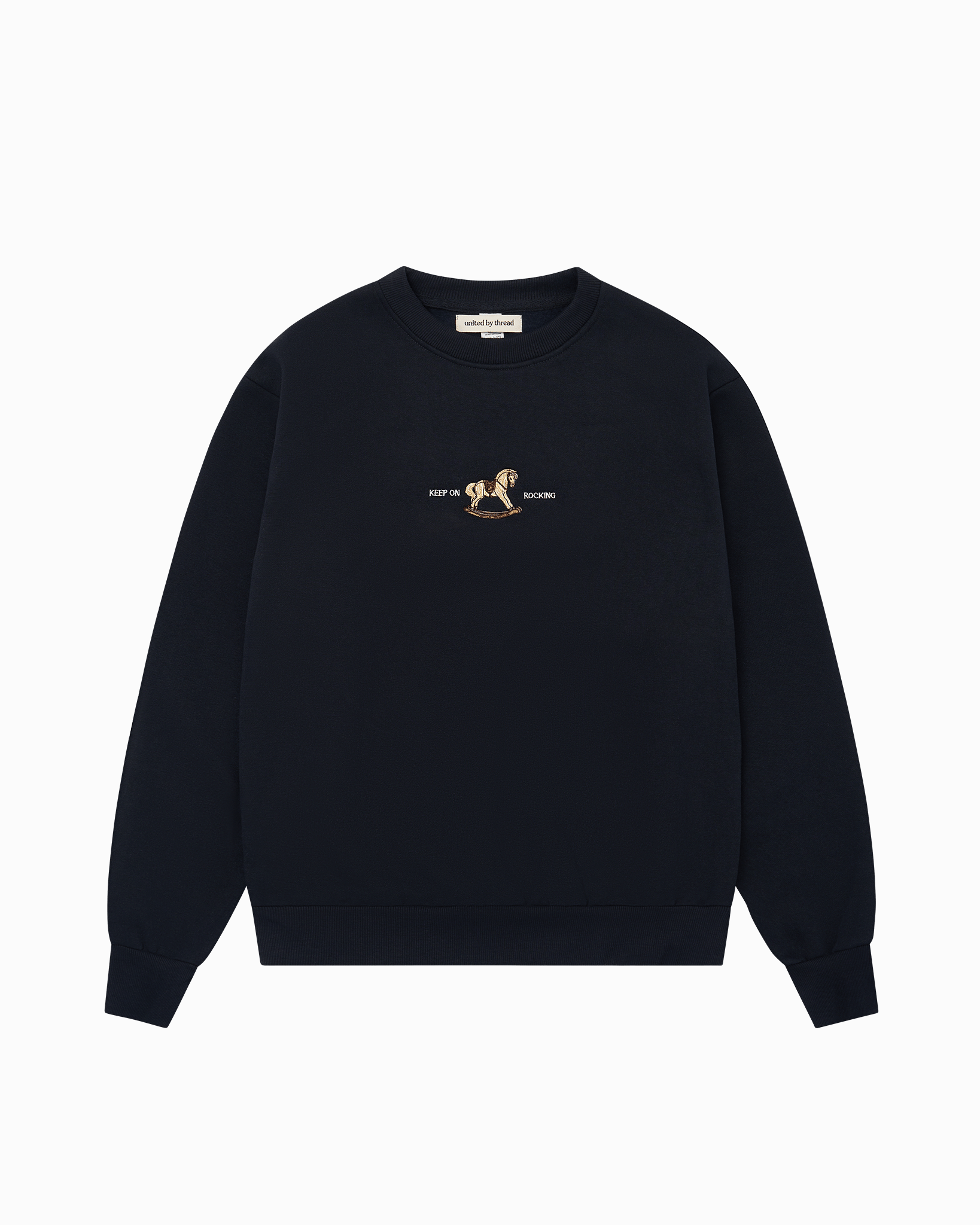 Rocking Horse Crewneck Navy