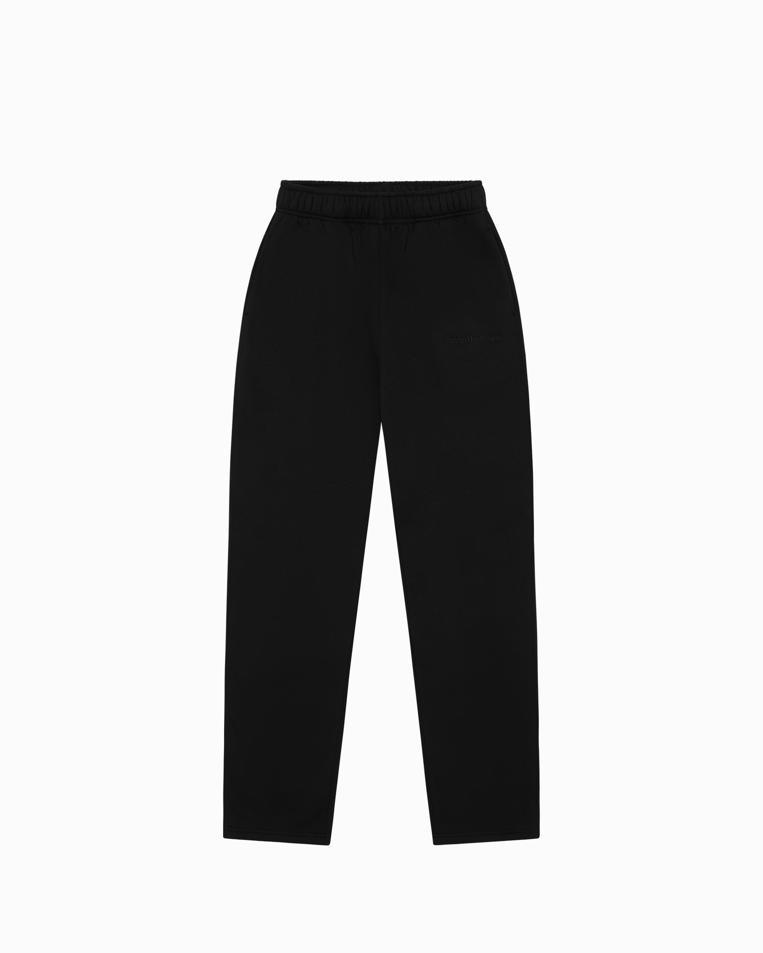 Straight Joggers - Black