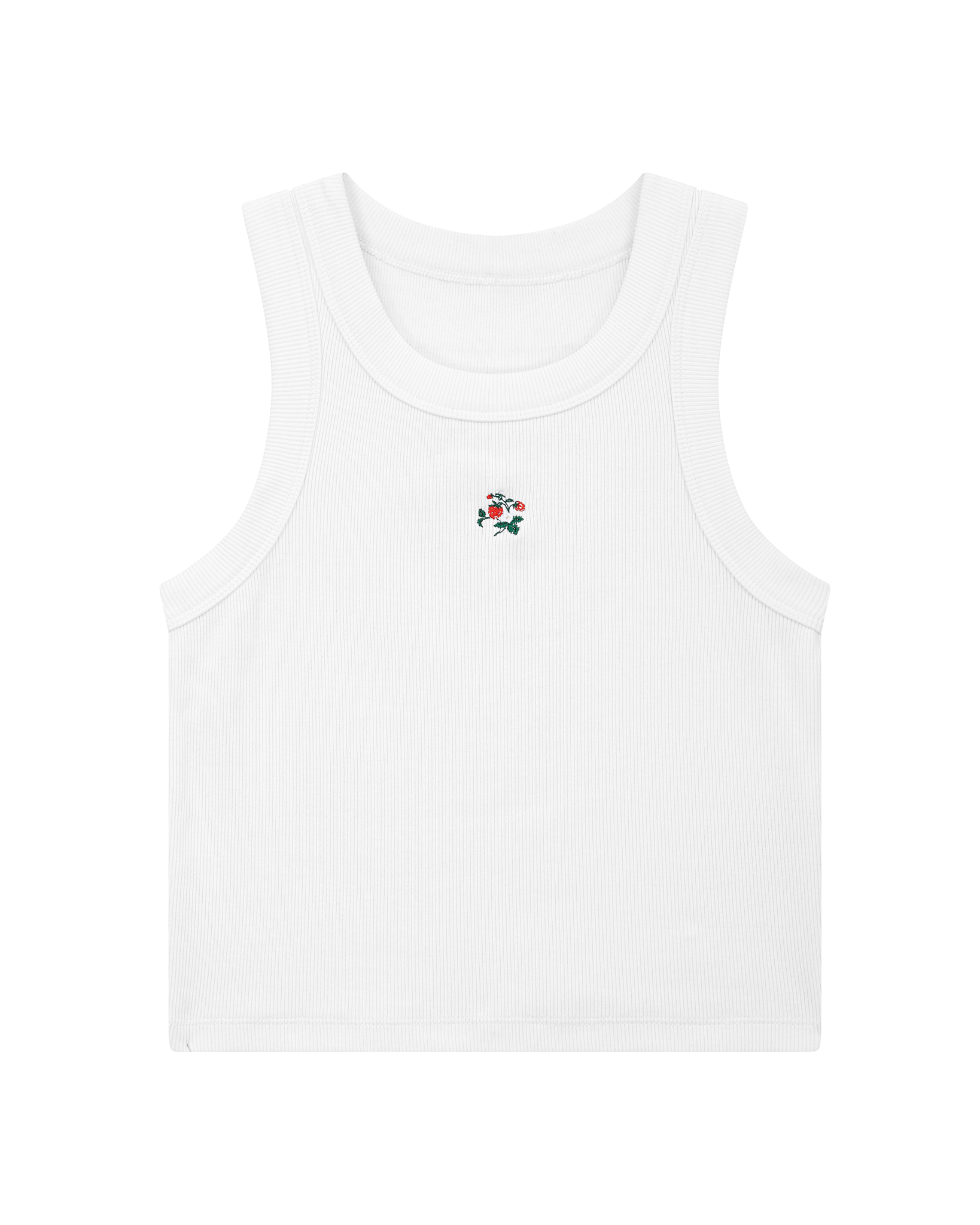 Strawberries Crop Top