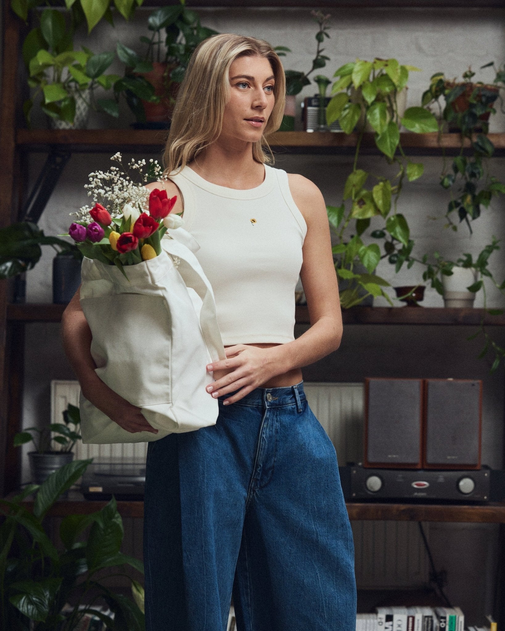 Sunflower Crop Top
