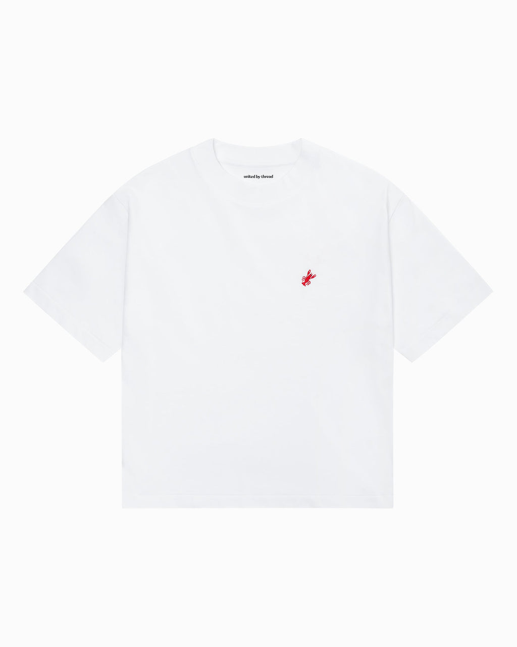 Lobster Cropped T-Shirt White