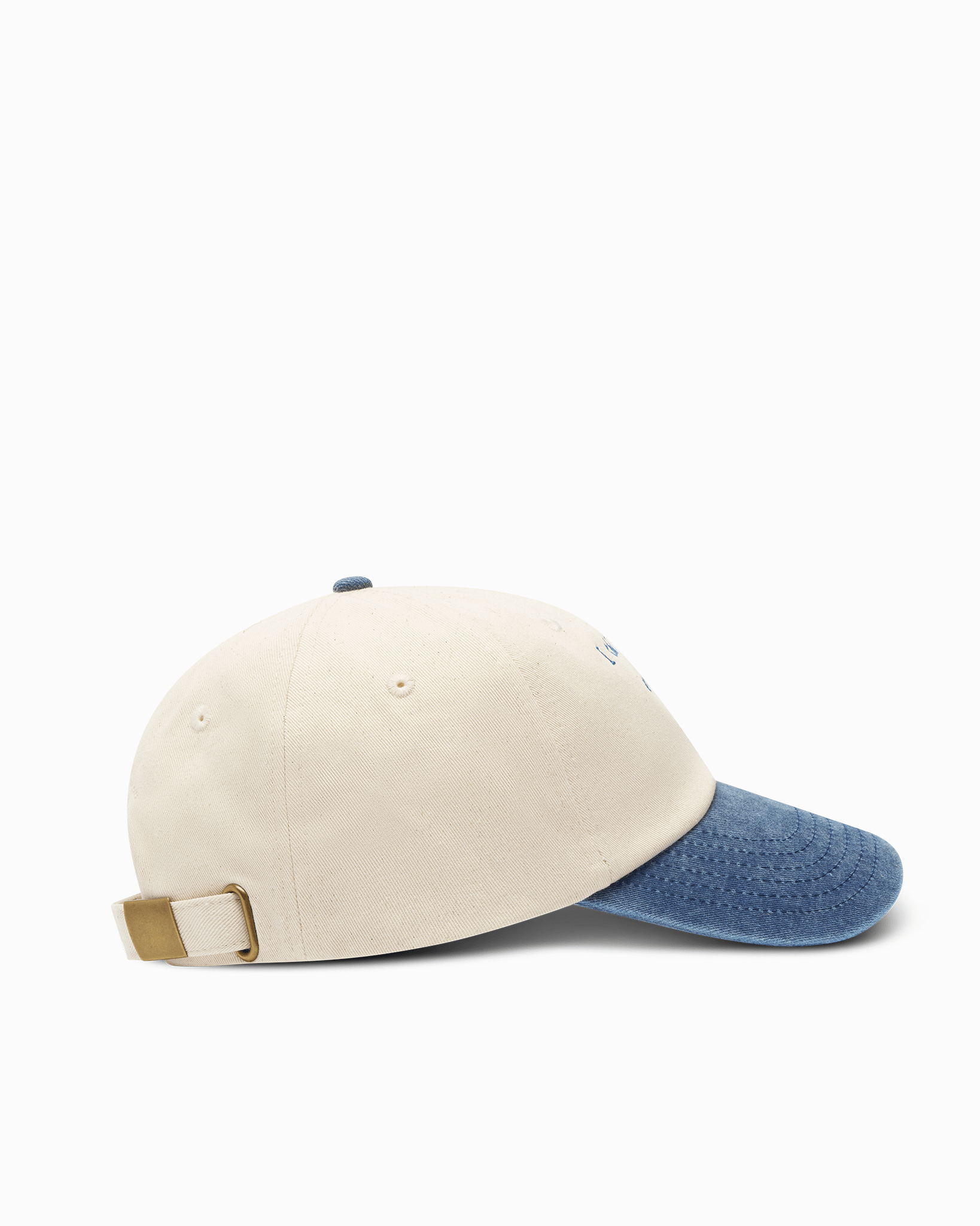 'We Should Kiss' Cap Denim