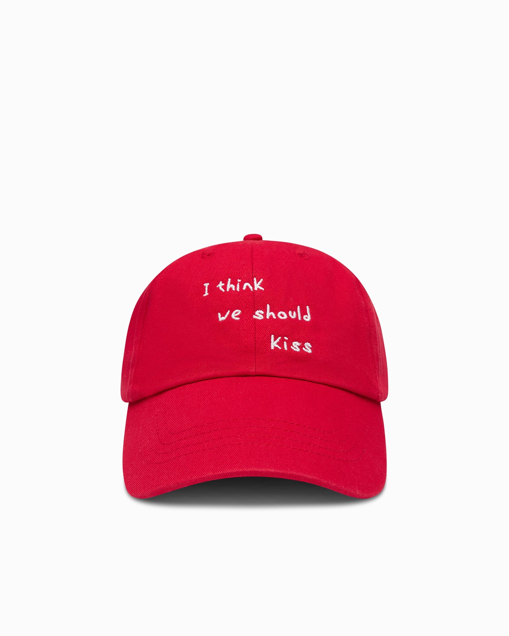'We Should Kiss' Classic Cap Red